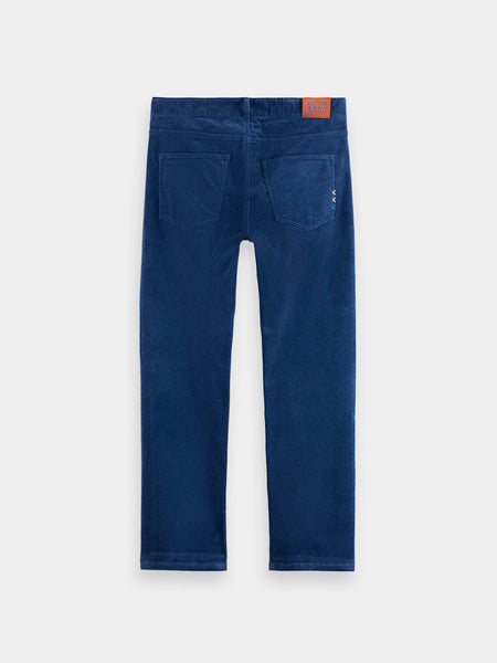 The Zee - Straight Leg Insignia Blue Cord Pant