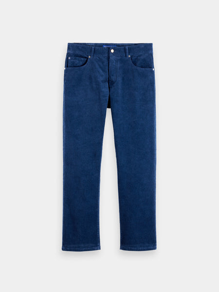 The Zee - Straight Leg Insignia Blue Cord Pant
