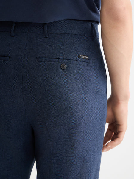 Irving Tapered Pant - Peacoat Self Check