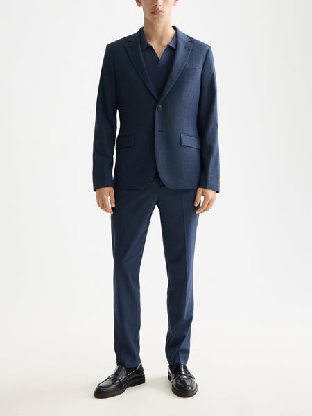 Irving Tapered Pant - Peacoat Self Check