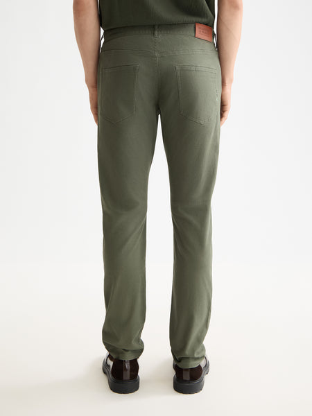 Regular Slim Ralston 5pkt Pant - Thyme