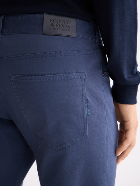 Regular Slim Ralston 5pkt Pant - Insignia Blue