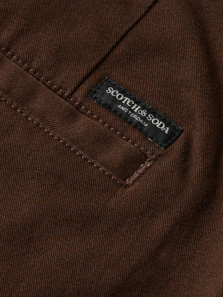 Mott Slim Fit Chino - Demitasse