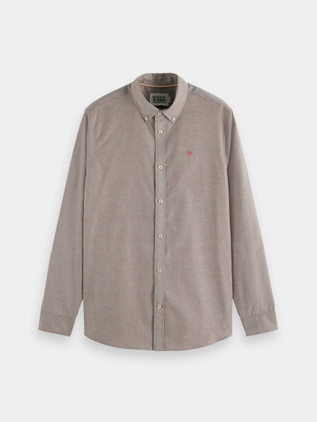 Oxford Shirt in Regular Fit - Soft Silt