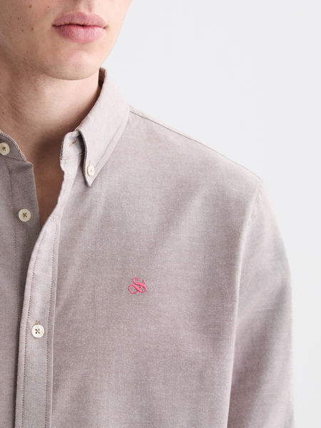 Oxford Shirt in Regular Fit - Soft Silt