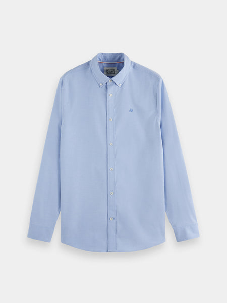 Oxford Shirt in Regular Fit - Blue Bonnet