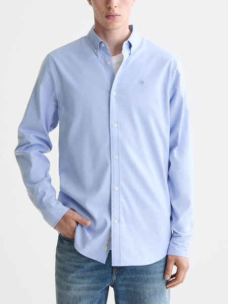 Oxford Shirt in Regular Fit - Blue Bonnet