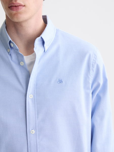 Oxford Shirt in Regular Fit - Blue Bonnet