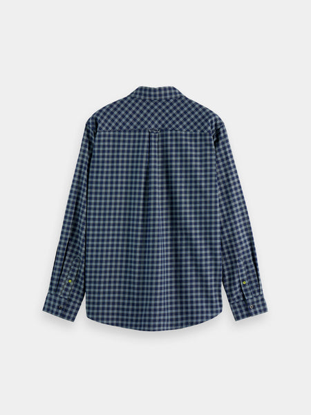 Sky Captain Flannel Checked Shirt