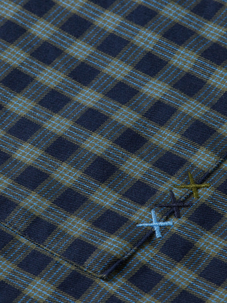 Sky Captain Flannel Checked Shirt