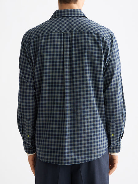 Sky Captain Flannel Checked Shirt