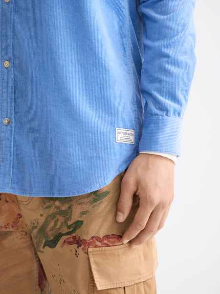 Blue Bonnet - Soft Corduroy Shirt