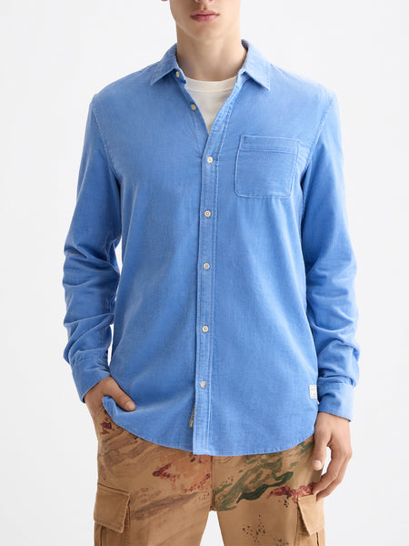 Blue Bonnet - Soft Corduroy Shirt