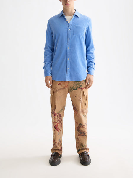 Blue Bonnet - Soft Corduroy Shirt