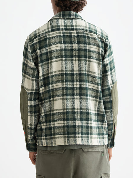 Thyme Check Patchwork Shirt