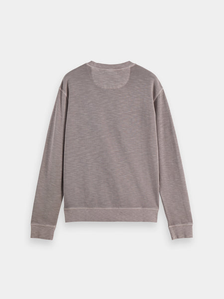 Structured Sweat Shirt - Gull
