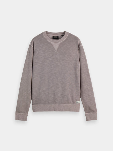 Structured Sweat Shirt - Gull