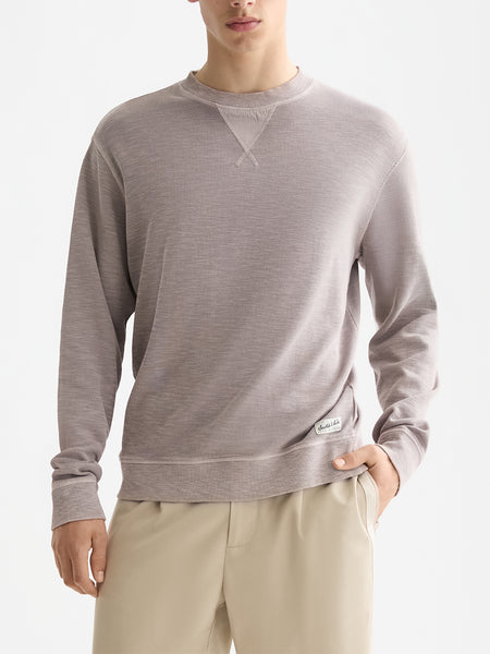 Structured Sweat Shirt - Gull