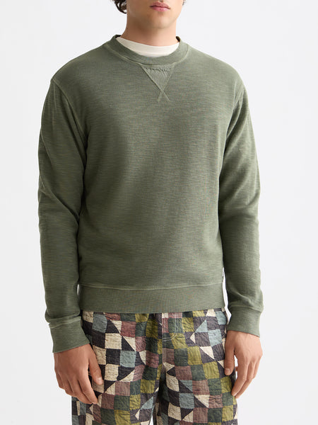 Structured Sweat Shirt - Thyme