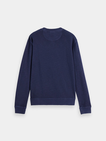 Peacoat Garment Dyed Sweat