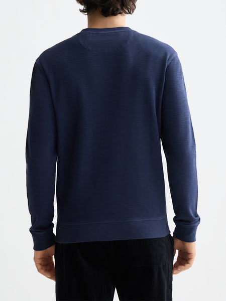 Peacoat Garment Dyed Sweat