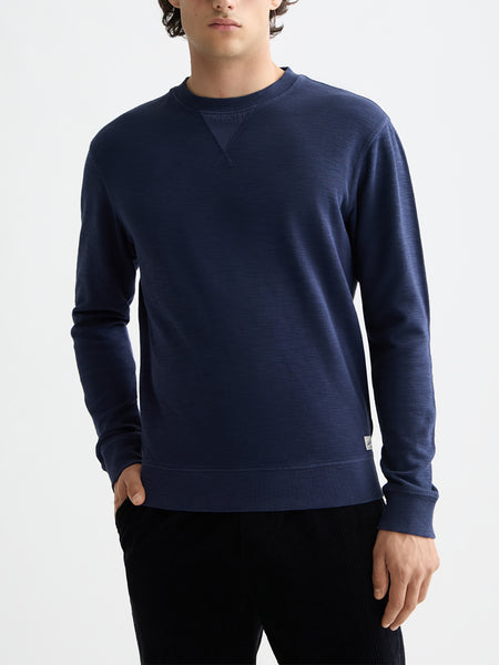Peacoat Garment Dyed Sweat