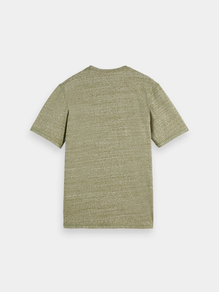 Mélange T-Shirt in Calla Green