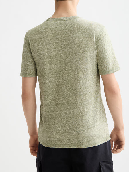 Mélange T-Shirt in Calla Green