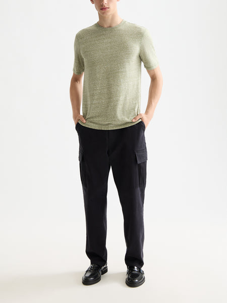 Mélange T-Shirt in Calla Green