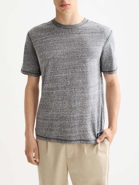 Mélange T-Shirt in Sky Captain