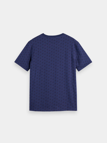Peacoat All Over Printed T-Shirt