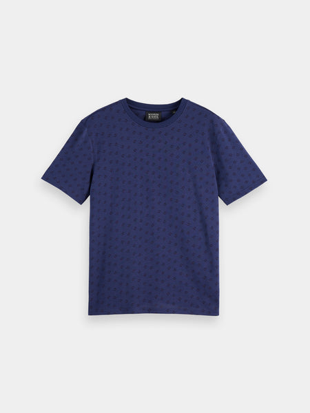 Peacoat All Over Printed T-Shirt