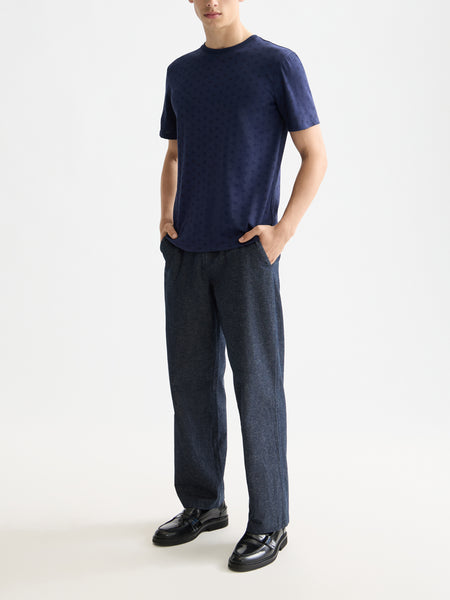 Peacoat All Over Printed T-Shirt
