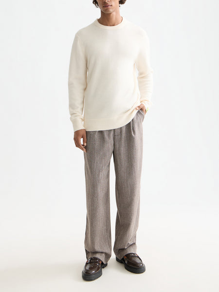 Soft Knit Pullover - Eggnog
