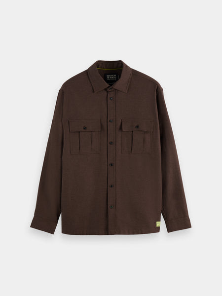 Demitasse Mélange Relaxed Fit Shirt