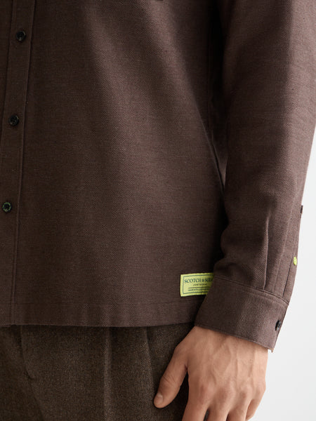 Demitasse Mélange Relaxed Fit Shirt