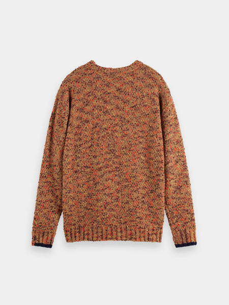 Tannin Mélange Chunky Slub  Pullover