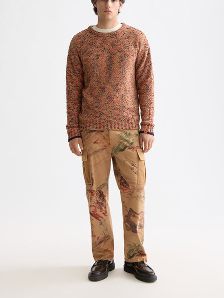 Tannin Mélange Chunky Slub  Pullover