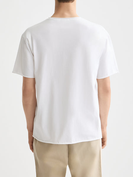 Bright White Raw Edge T-Shirt