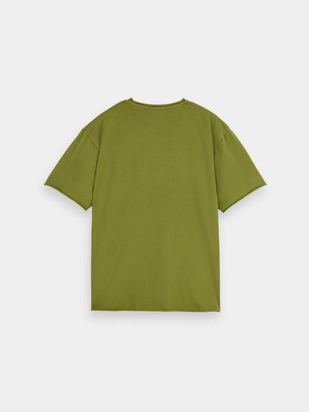 Calla Green Raw Edge T-Shirt
