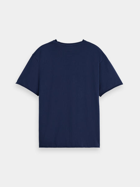 Peacoat Raw Edge T-Shirt