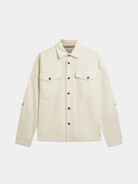 Eggnog - Cotton-Linen Overshirt