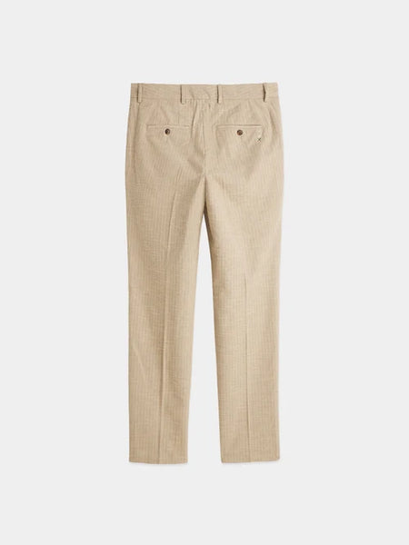 Stuart Micro Check Pant - Amphora