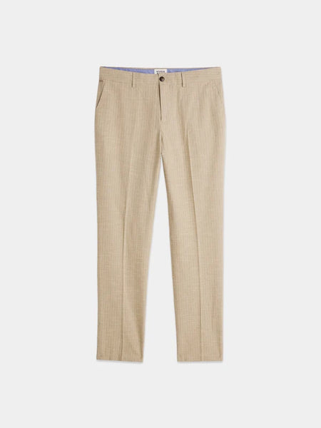 Stuart Micro Check Pant - Amphora