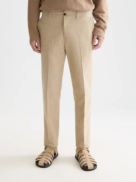 Stuart Micro Check Pant - Amphora