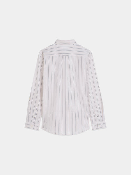 Striped Dobby Shirt - Eggnog
