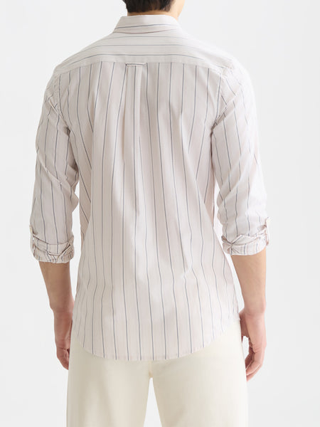 Striped Dobby Shirt - Eggnog