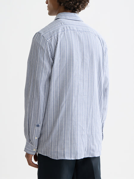 Ocean Mini Check Poplin Shirt