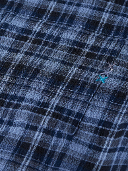Pageant Blue Check Flannel Shirt