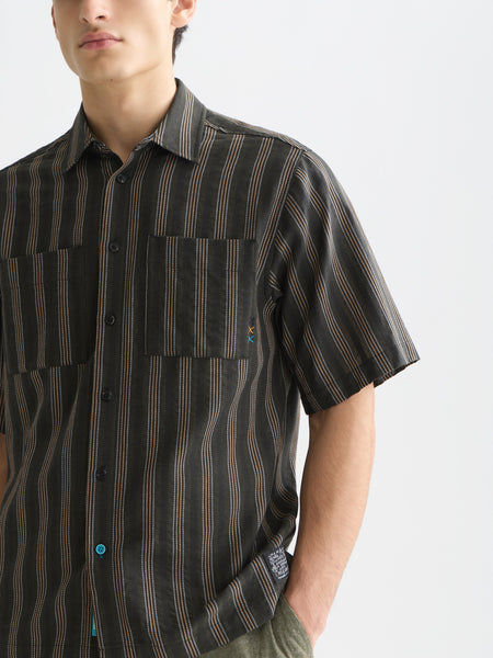 Meteorite Multi Stripe S/S Shirt